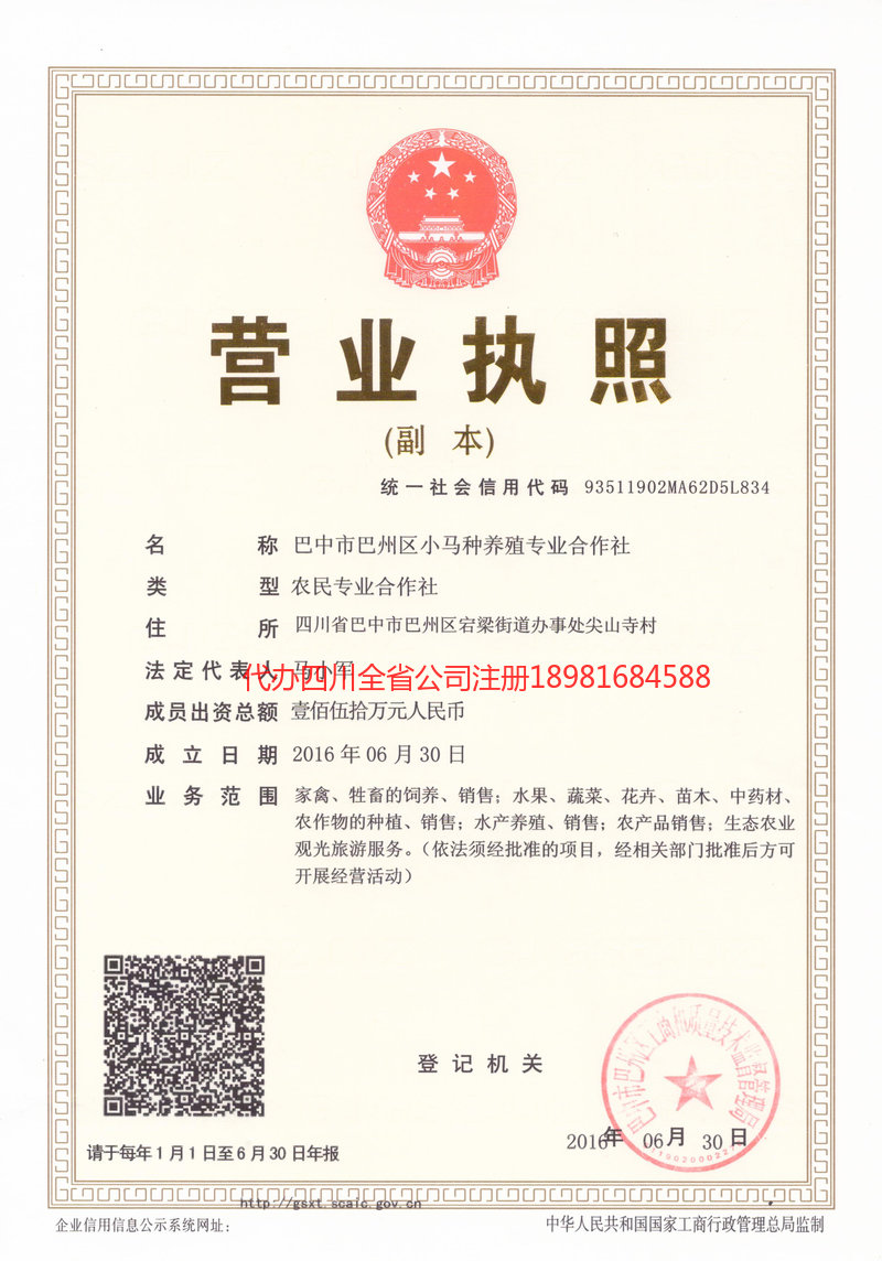 广州广州小马种养殖专业合作社